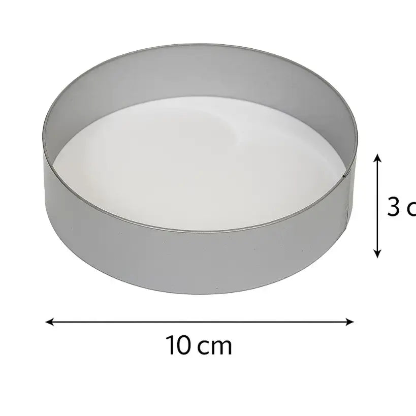 Round Cake Ring Molds – Stainless Steel Mousse & Dessert Mold (Multiple Designs) | BT253A