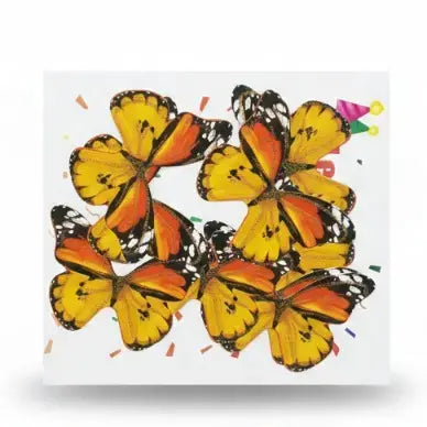 Cake Decoration: TPR233 3D Glitter Butterfly Toppers