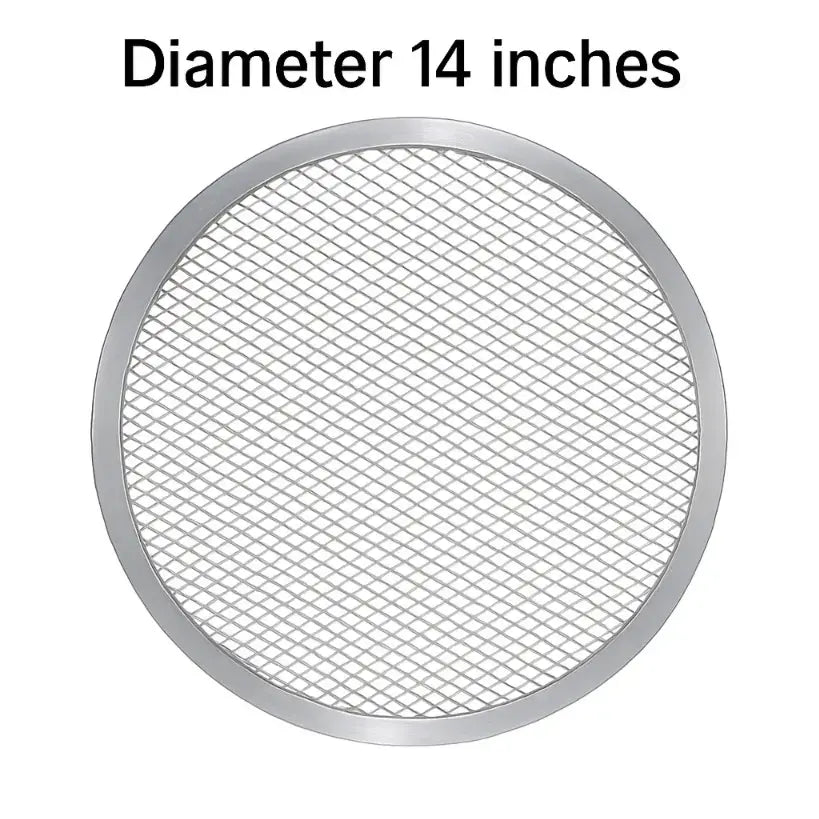 Aluminum Pizza Mesh Screen – Round Baking Tray (Multiple Sizes)