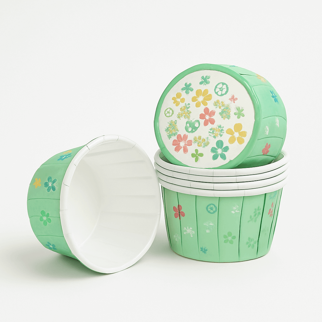Big Cupcake Liners – Pack of 10 Disposable Paper Baking Cups | CL031
