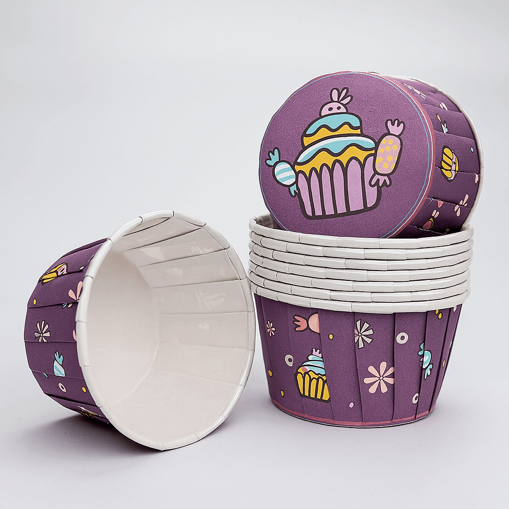 Big Cupcake Liners – Pack of 10 Disposable Paper Baking Cups | CL031