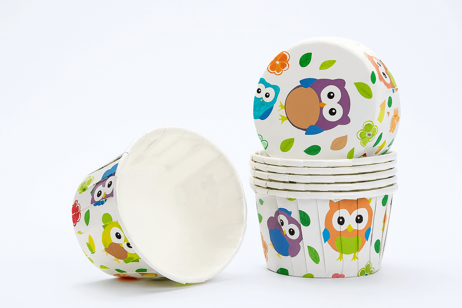 Big Cupcake Liners – Pack of 10 Disposable Paper Baking Cups | CL031