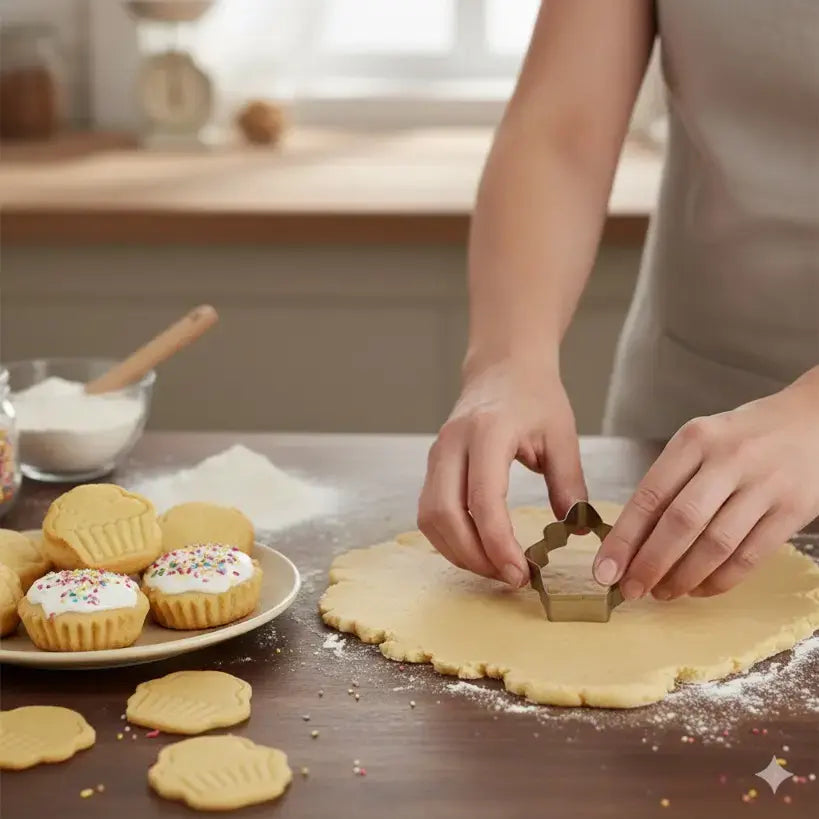 CT093 Stainless Steel Cupcake Cookie Cutter