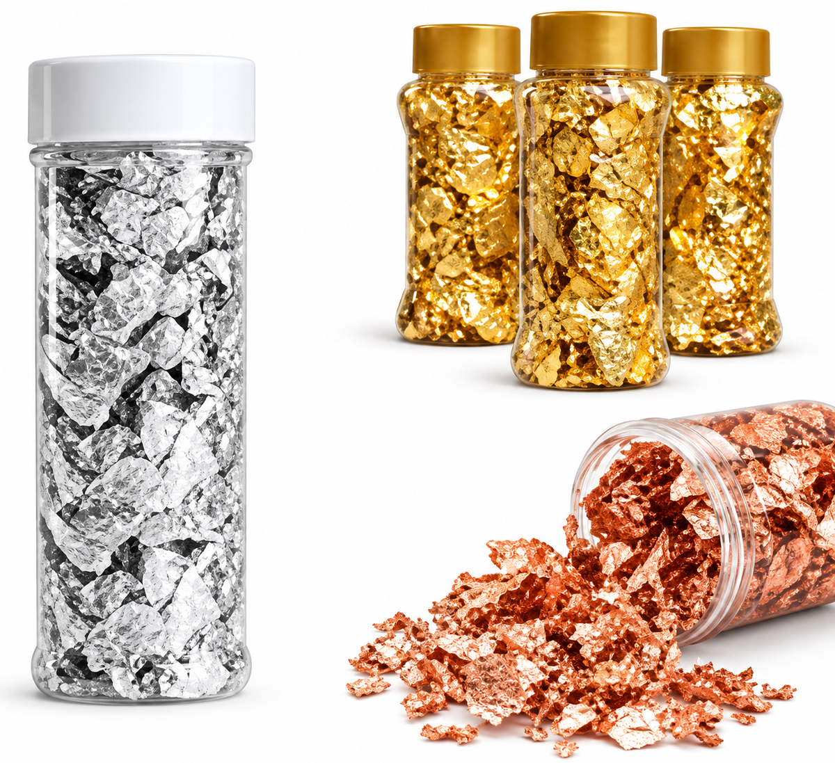 Multicolour Non Edible Flakes BT091
