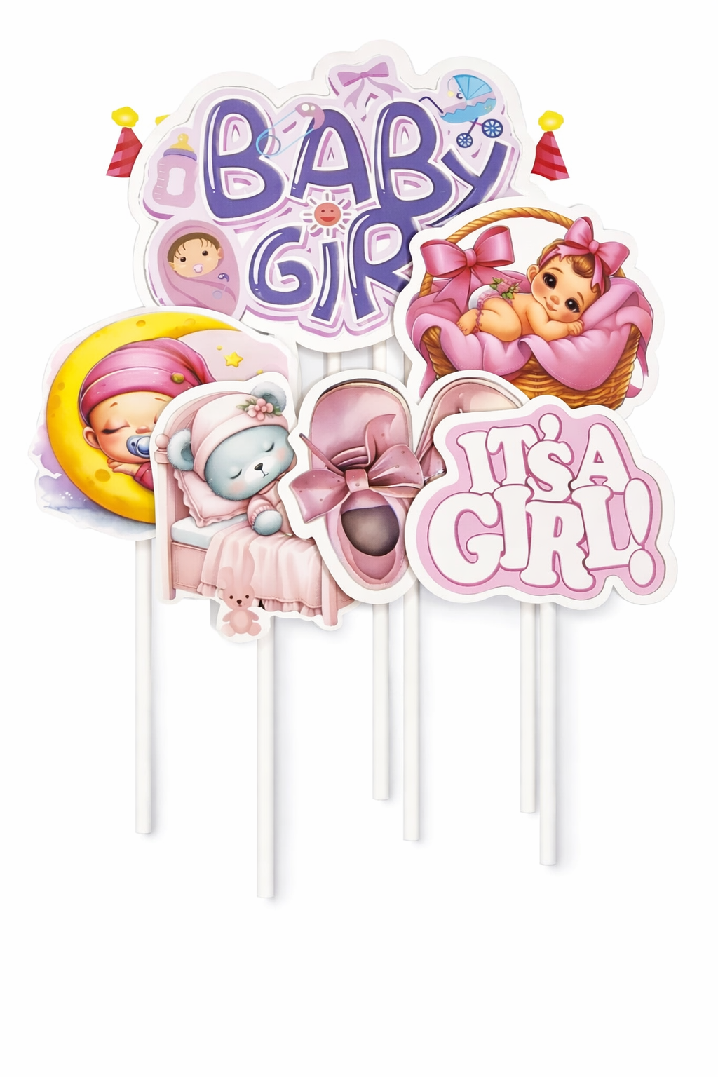 Cartoon Theme Topper – Fun Decorative Cake Accent | TPR218