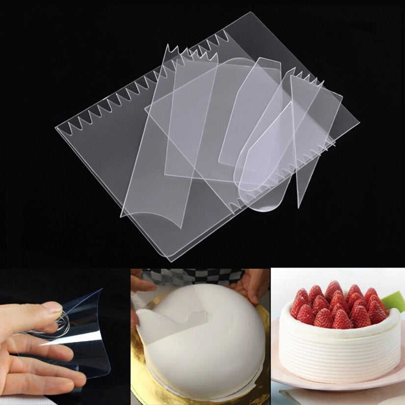 Flexible Scraper transparent 9 Piece set BT138