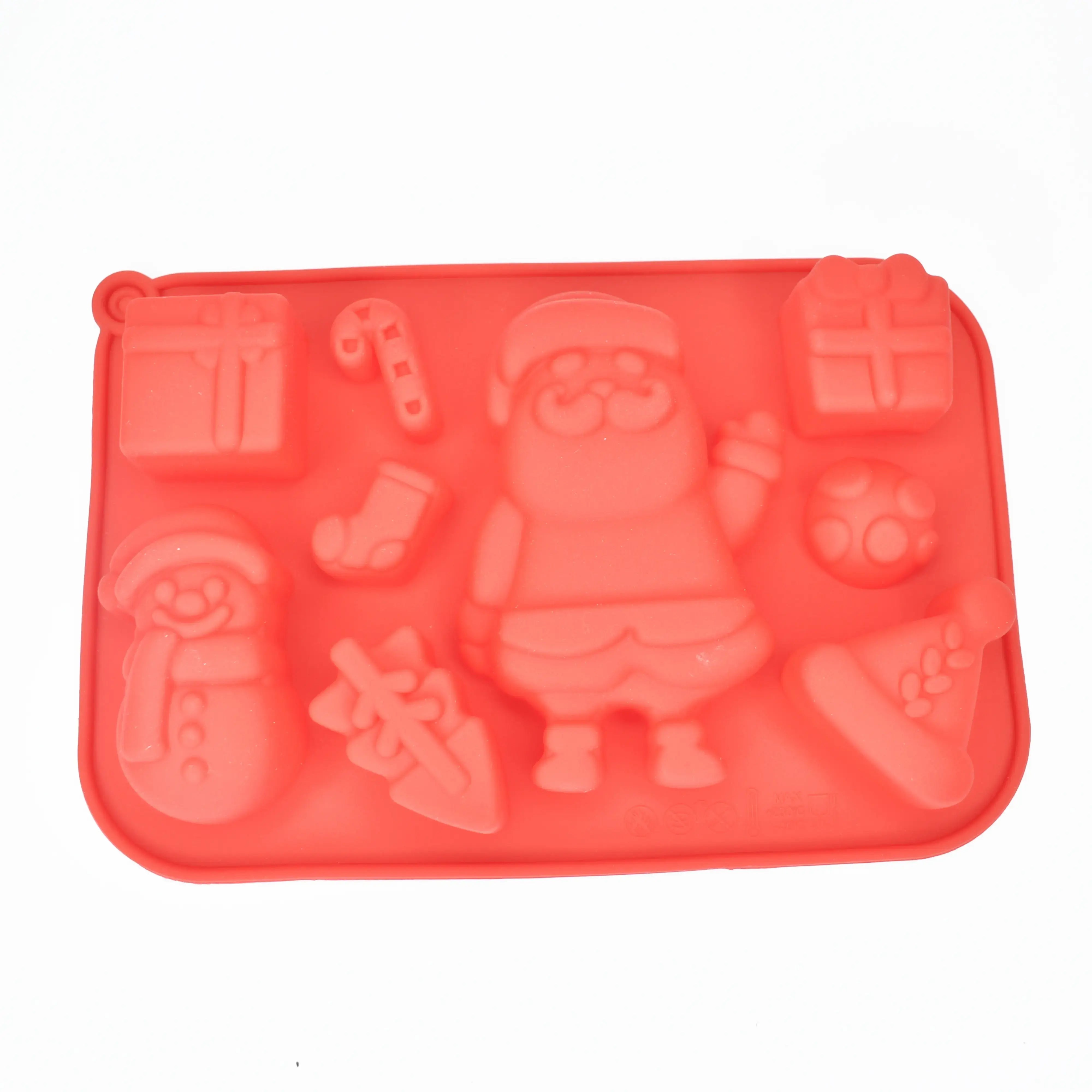 Christmas Chocoloate Mold Design 4 Red CM001