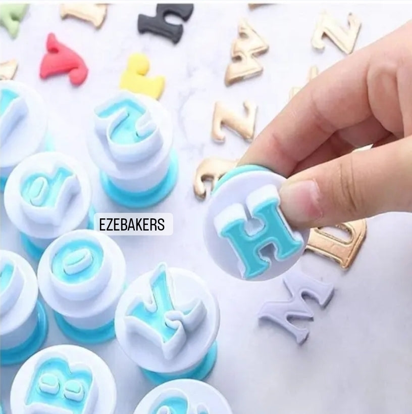 Uppercase Alphabet Plunger CT055