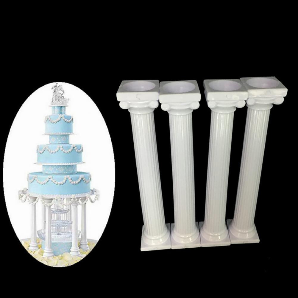 6 Inch Plastic Cake Pillar BT058