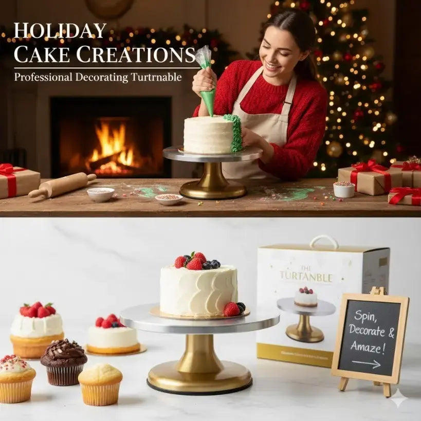 BT229 Durable Fibre Cake Decorating Turntable