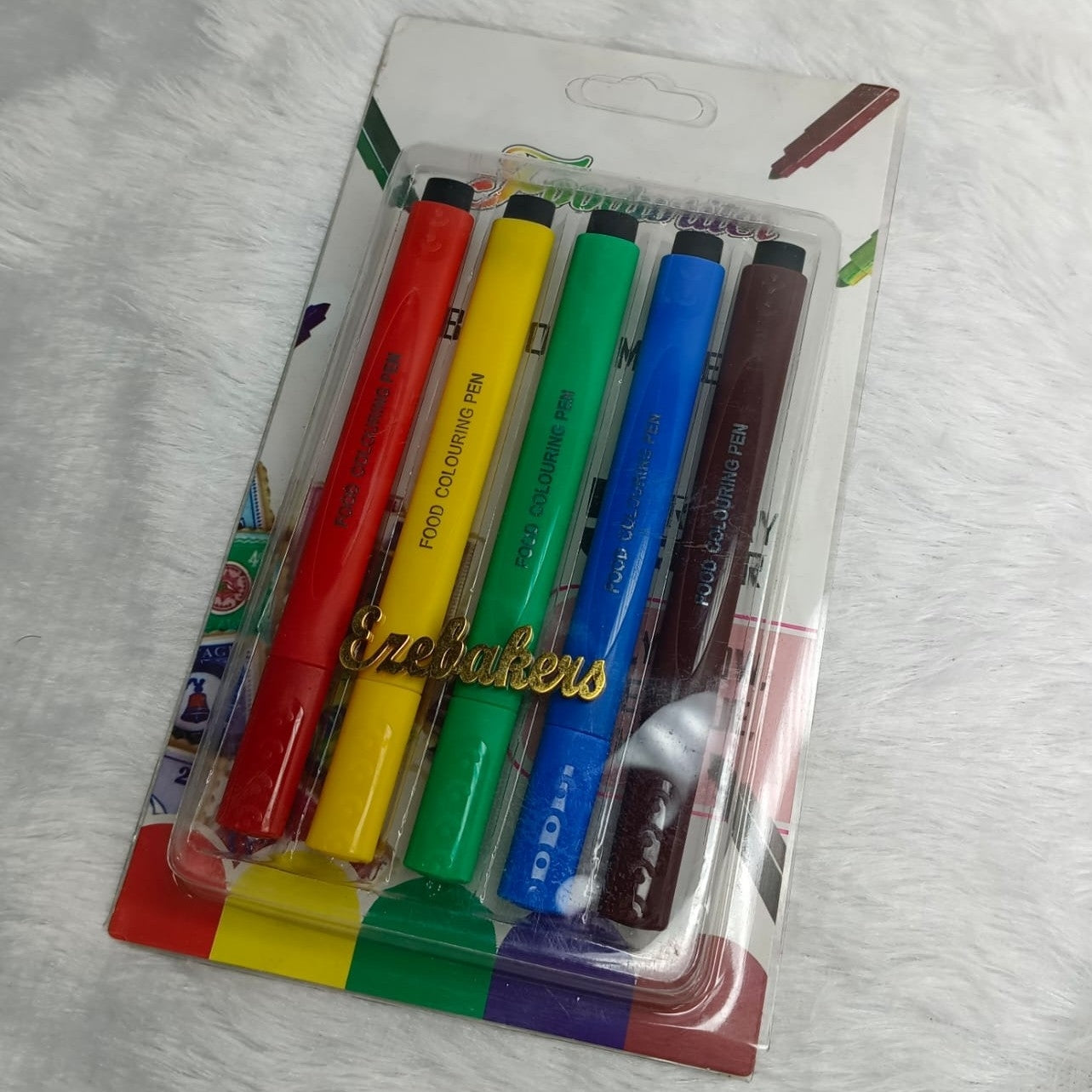5 Pieces Food Coloring Pen BT069