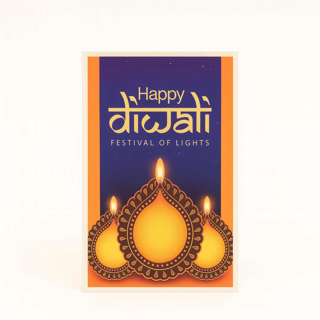Diwali Bar Chocolate Gift Box 6×3 Inches – Festive Decorative Packaging | CB032 |