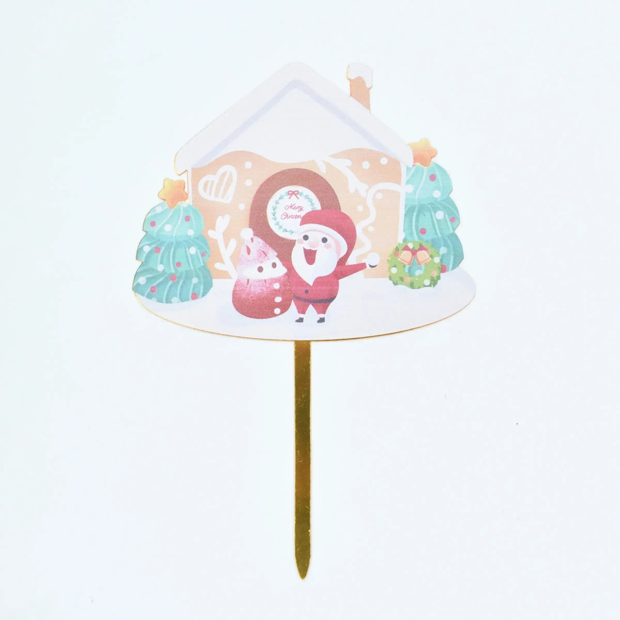 Christmas Themed Cake Topper Design 6  TPR173