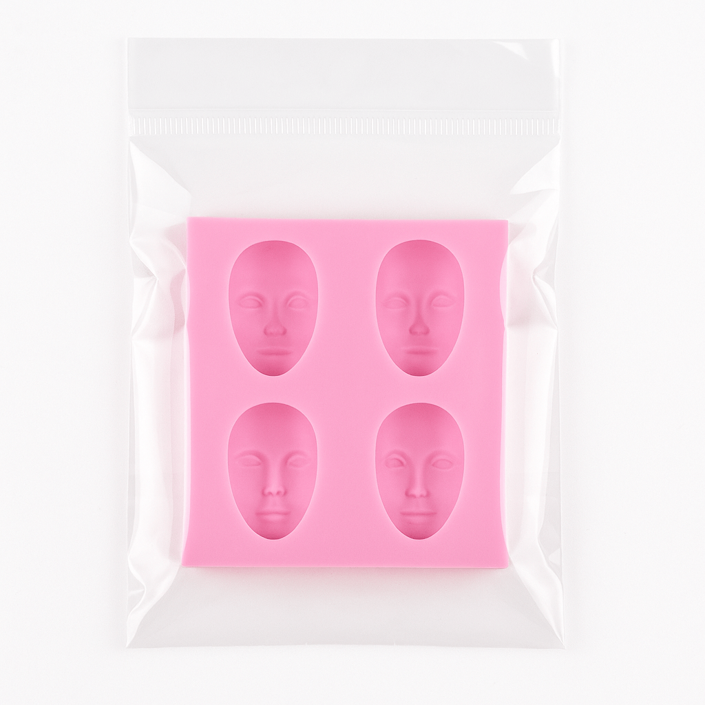 Men's Face Silicone Fondant Mold (Mould) – Realistic Character Mold (Mould) | FM074