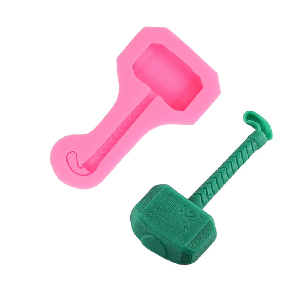 Thor Hammer Design Fondant mould FM003