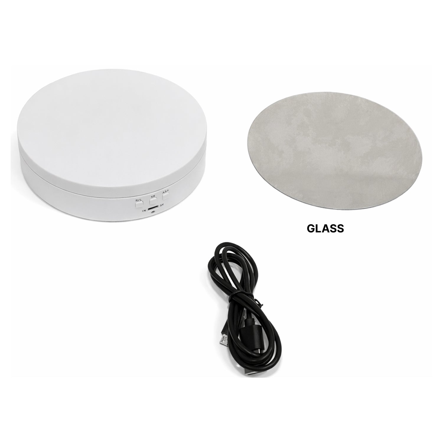 360° Electric Display Turntable – Rotating Base for Product & Cake Display | BT215B