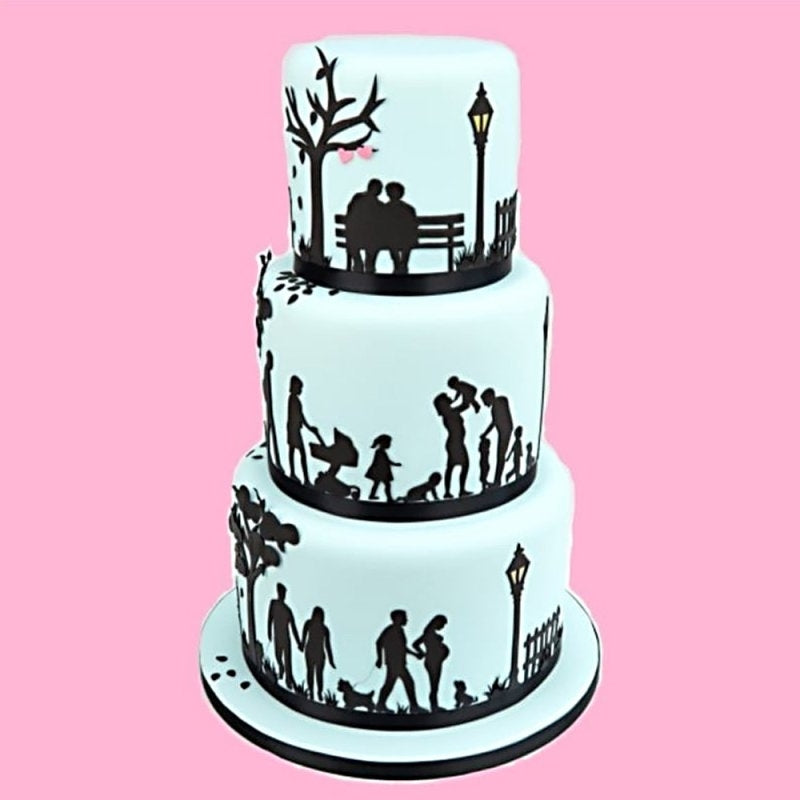 Family Silhoutte Cutter CT106