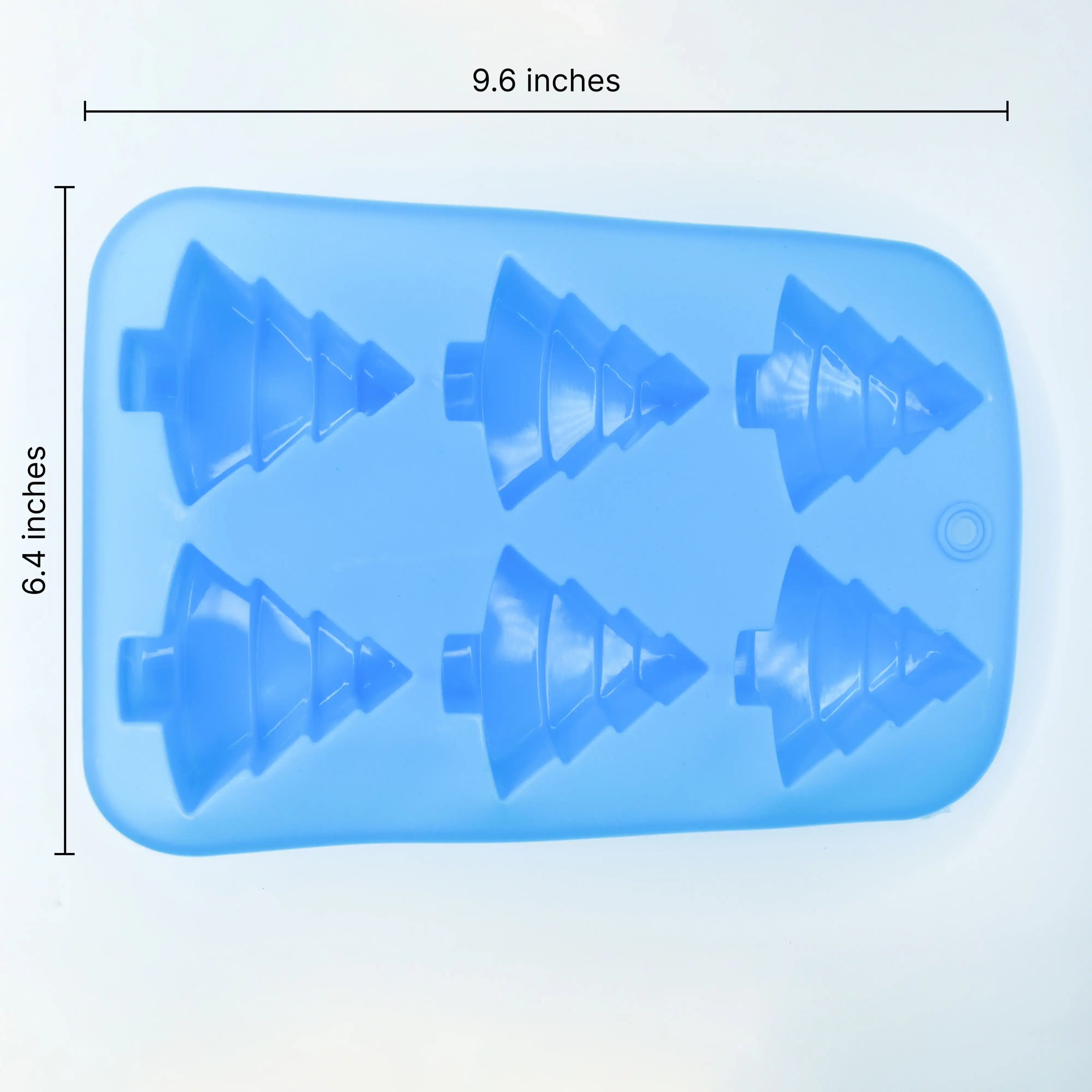 Christmas Chocolate Mold Design 2 Blue  CM008