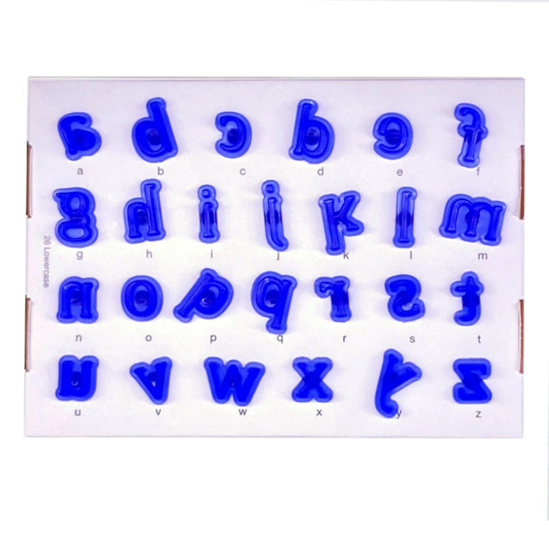 Alphabet Lowercase Letter Cookie Cutter Set  CT112
