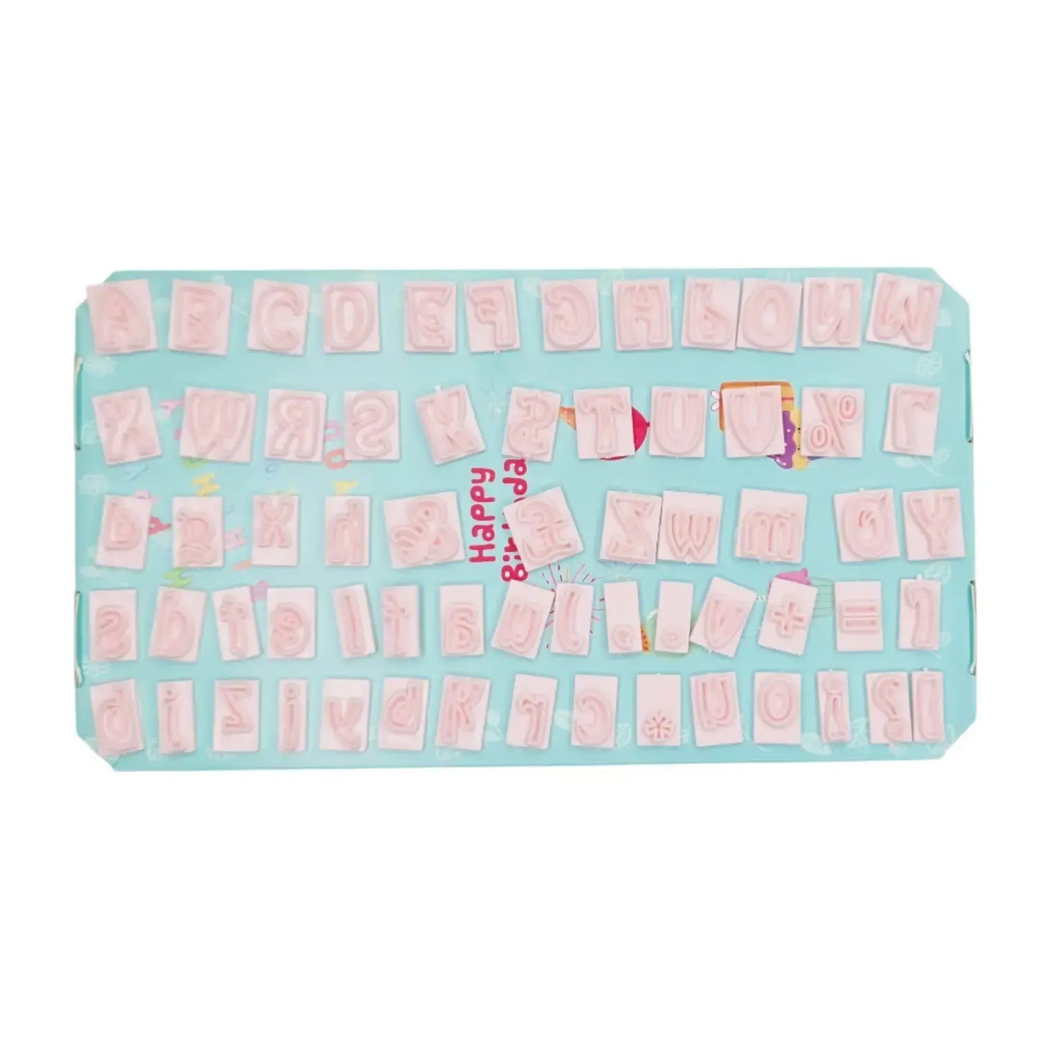 64 in 1 Create Your Own Message Fondant Cutter  CT125