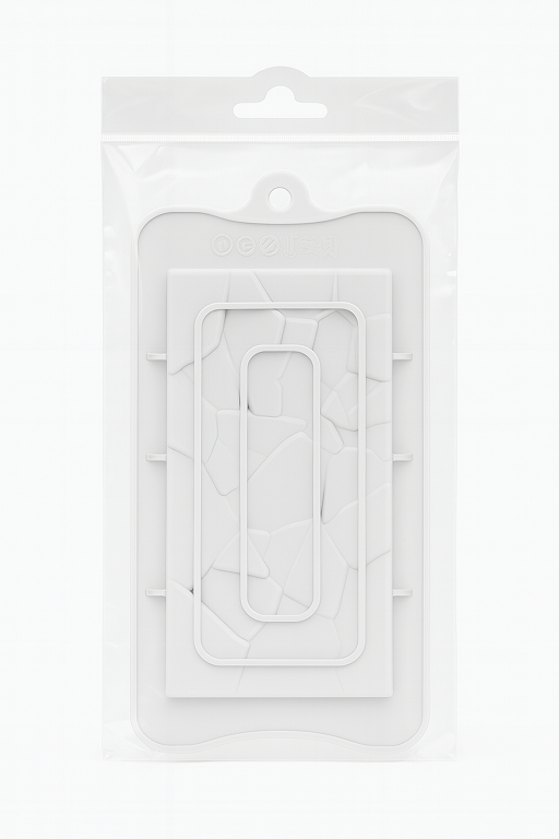 Silicone Geometric Breakable Bar Mold – Large Cracked Design | CM222