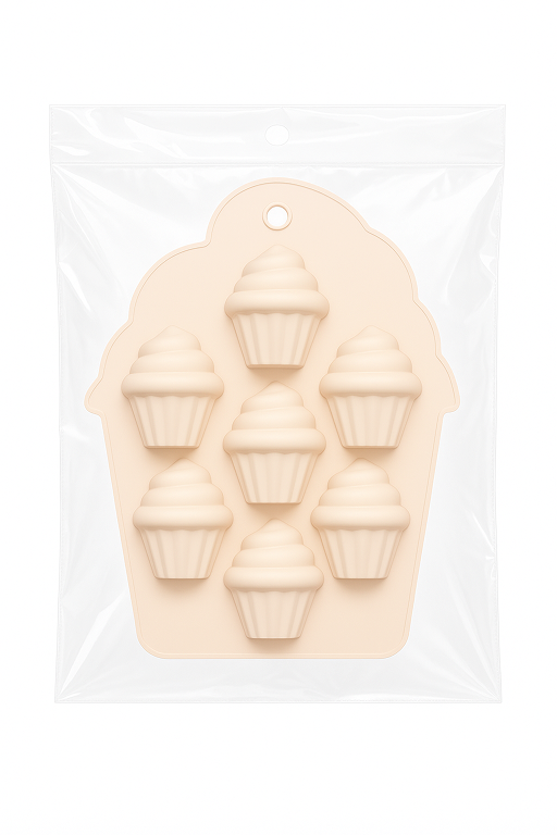 Silicone Cupcake Chocolate Mold – 6-Cavity Mini Dessert Mold | CM223