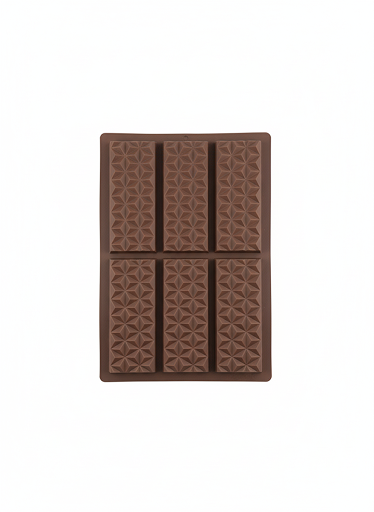 Silicone Geometric Chocolate Bar Mold – 6-Cavity Dessert Mold | CM208