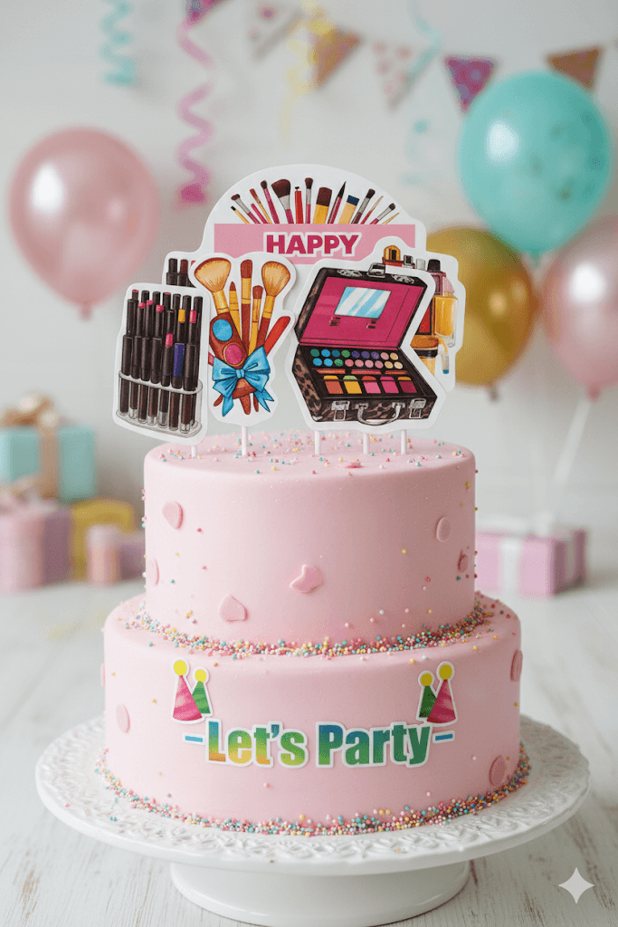 Cartoon Theme Topper – Fun Decorative Cake Accent | TPR218