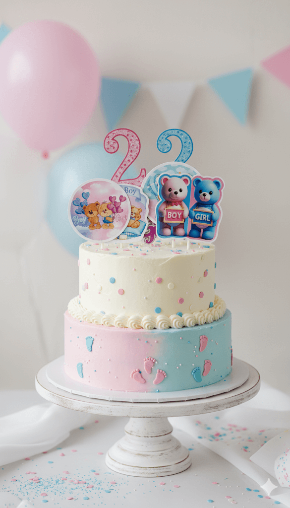 Cartoon Theme Topper – Fun Decorative Cake Accent | TPR218
