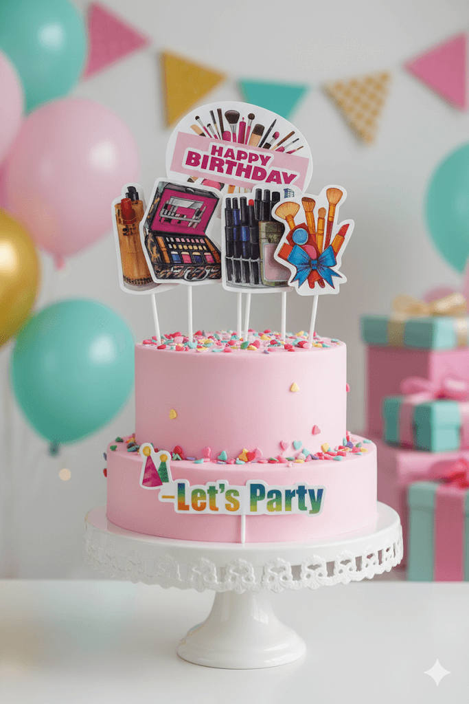 Cartoon Theme Topper – Fun Decorative Cake Accent | TPR218