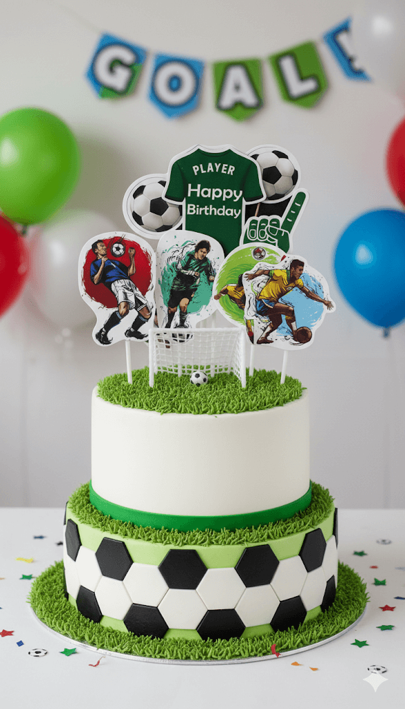 Cartoon Theme Topper – Fun Decorative Cake Accent | TPR218
