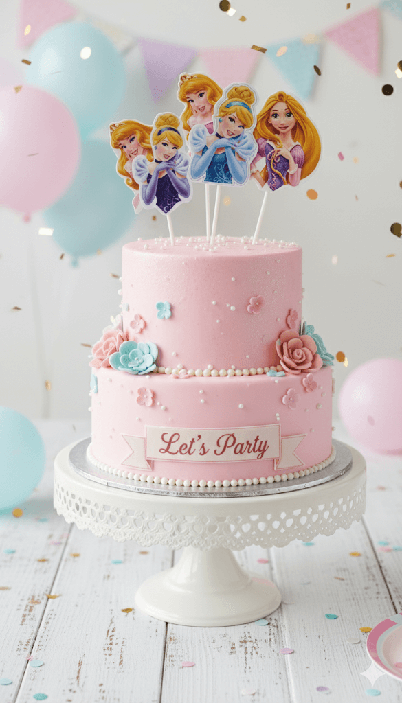 Cartoon Theme Topper – Fun Decorative Cake Accent | TPR218