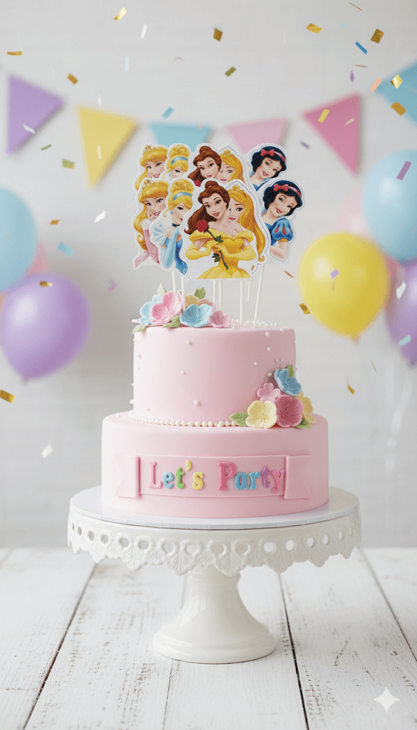 Cartoon Theme Topper – Fun Decorative Cake Accent | TPR218