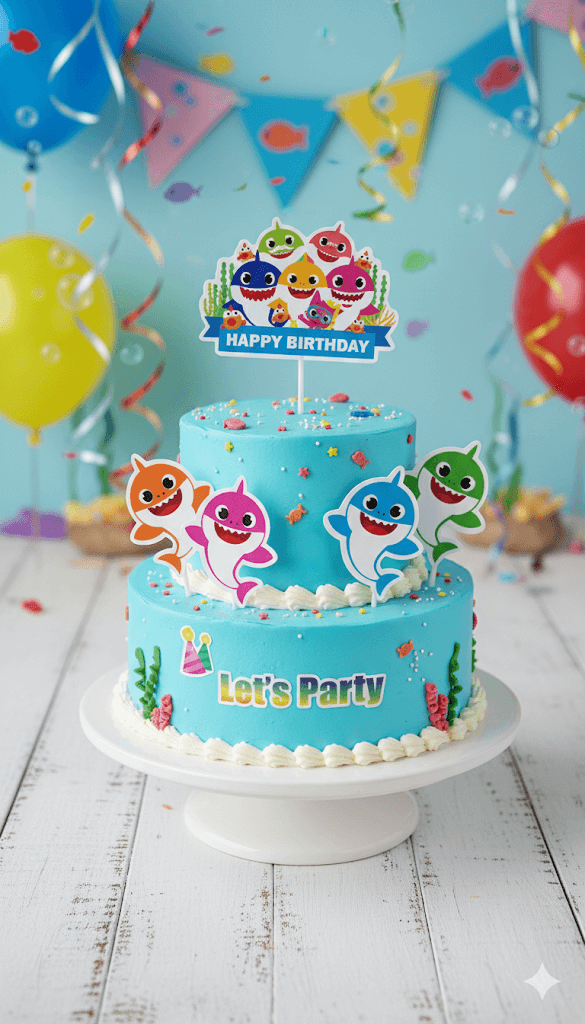 Cartoon Theme Topper – Fun Decorative Cake Accent | TPR218