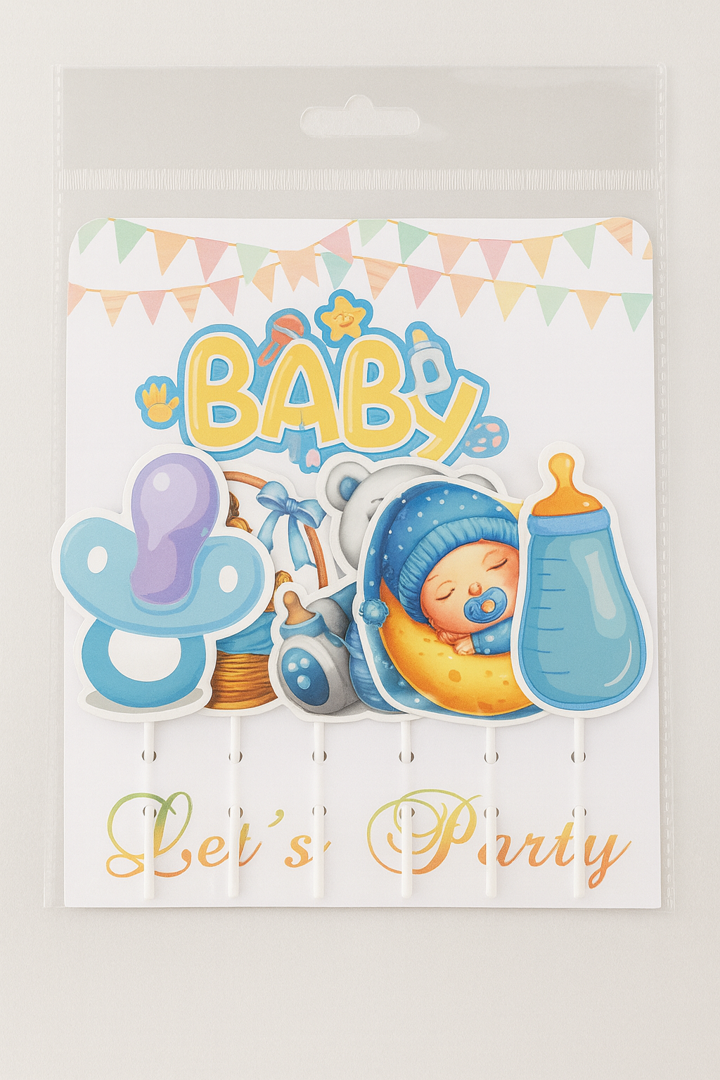 Cartoon Theme Topper – Fun Decorative Cake Accent | TPR218