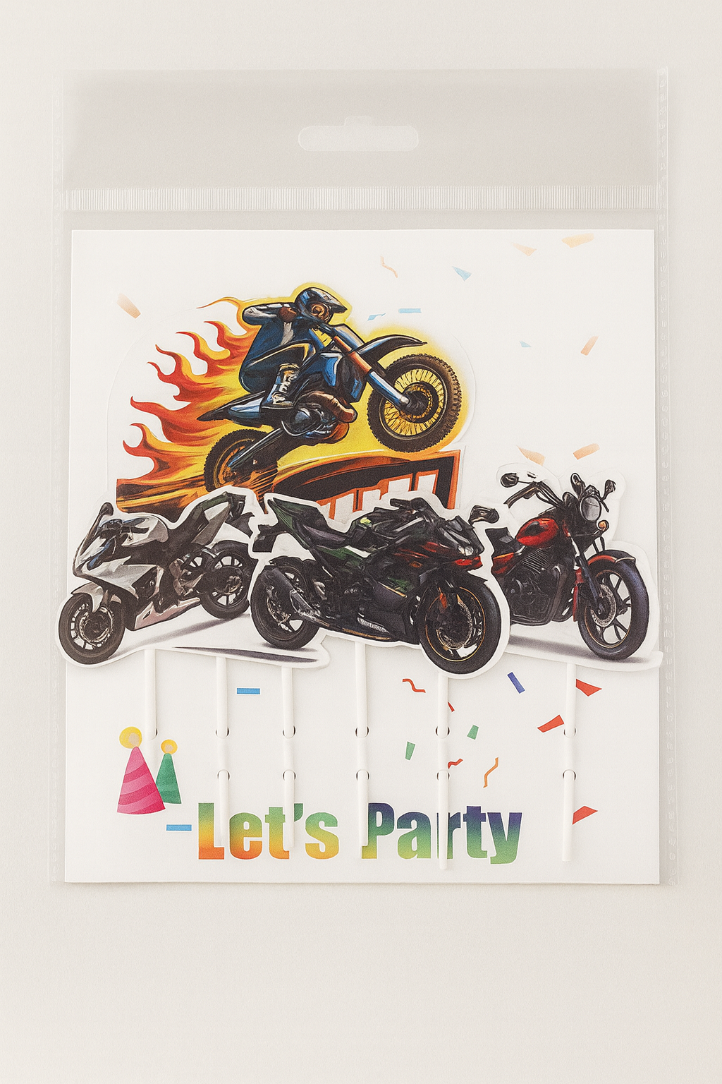 Cartoon Theme Topper – Fun Decorative Cake Accent | TPR218