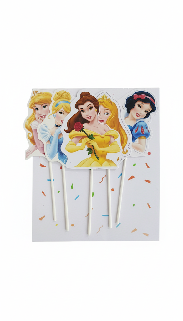 Cartoon Theme Topper – Fun Decorative Cake Accent | TPR218