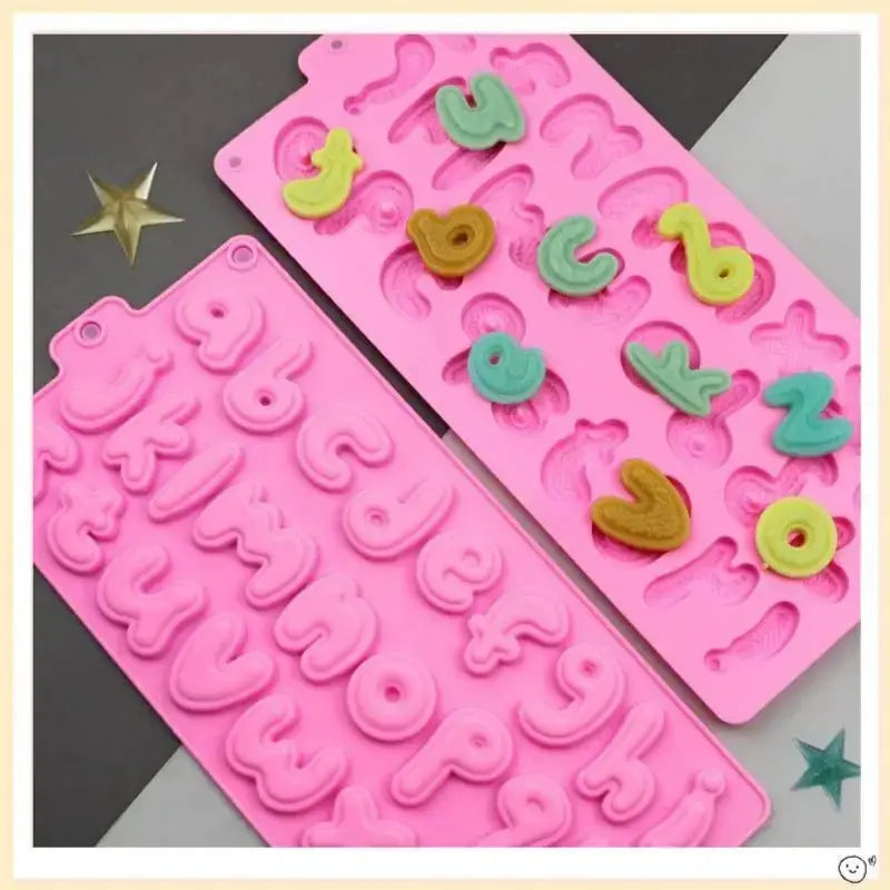 Lowercase Alphabet Silicon Mould CM176 – Ezebakers