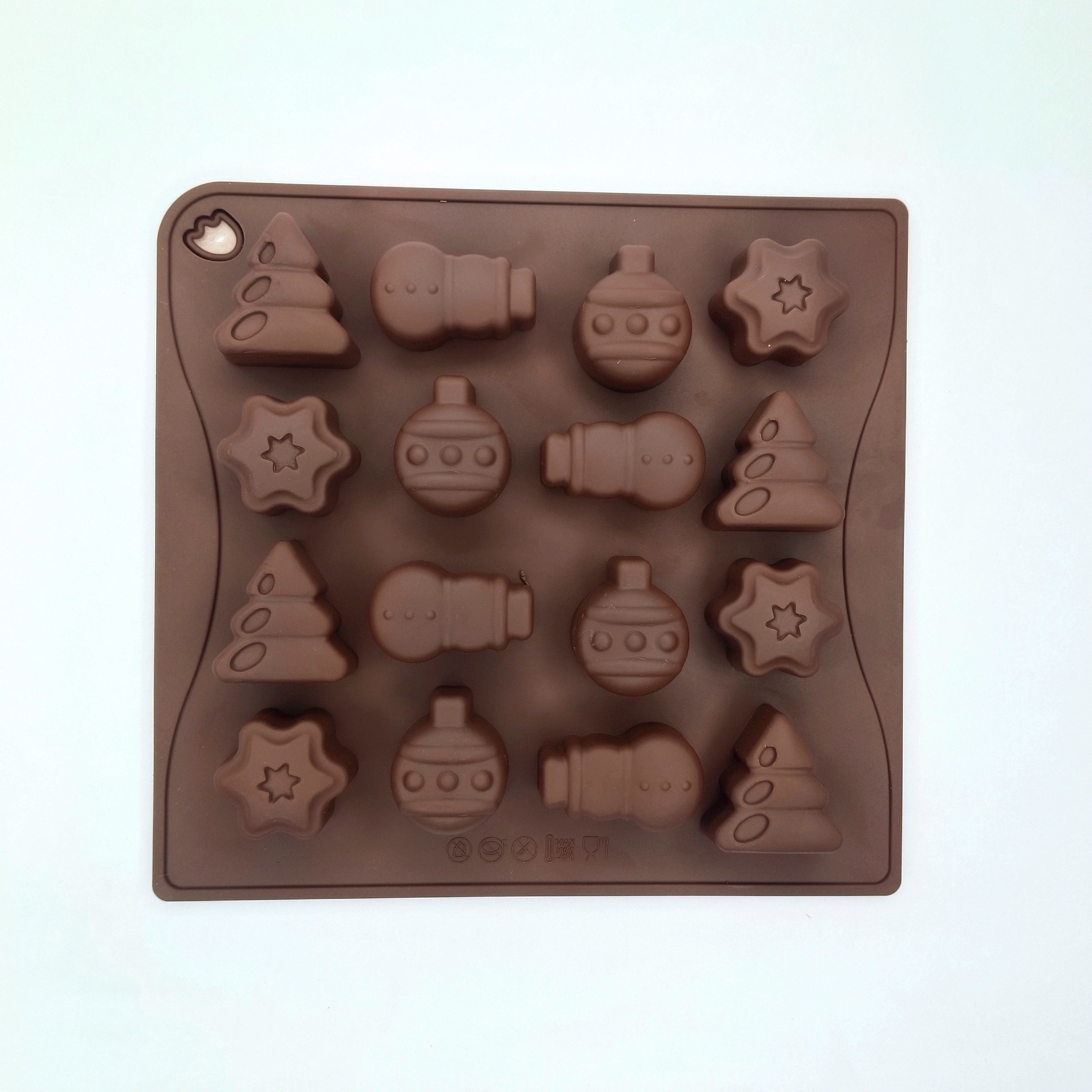 16 in 1 Christmas Chocolate Silicone Mold CM190