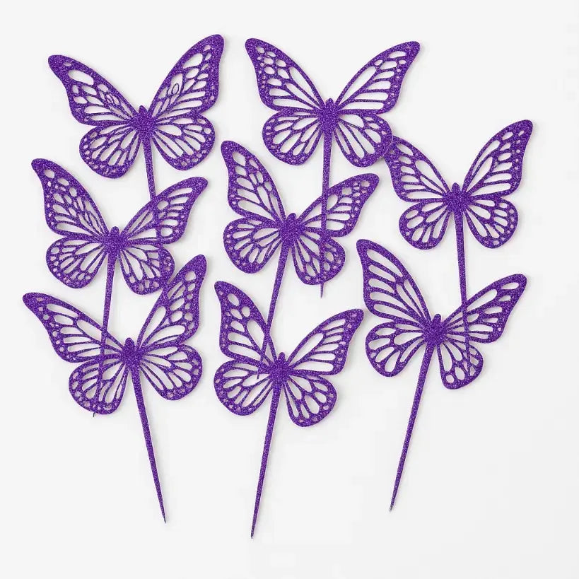 Butterfly Paper Cake Topper – Elegant Wings  TPR152