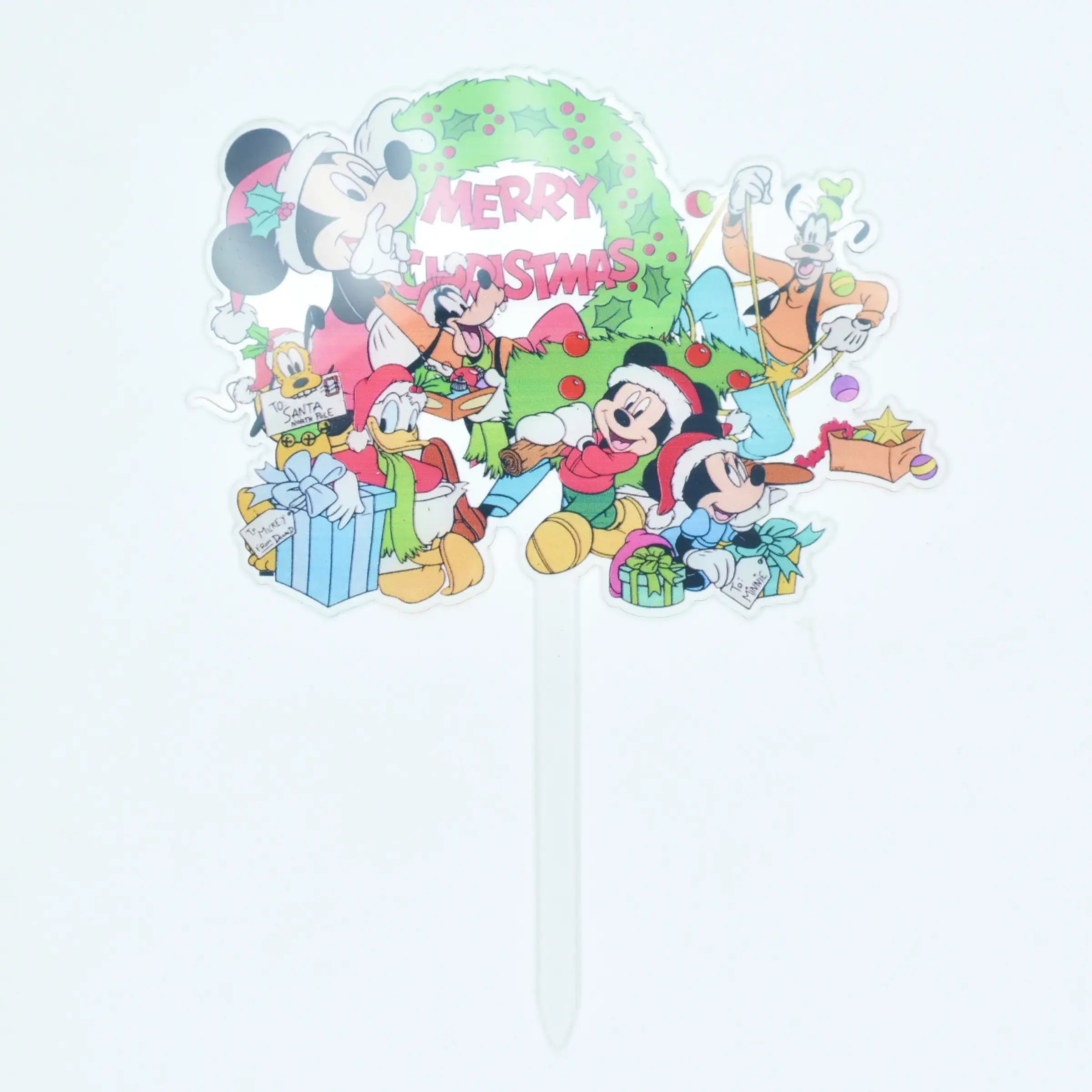 Christmas Themed Cake Topper Design 3  TPR170