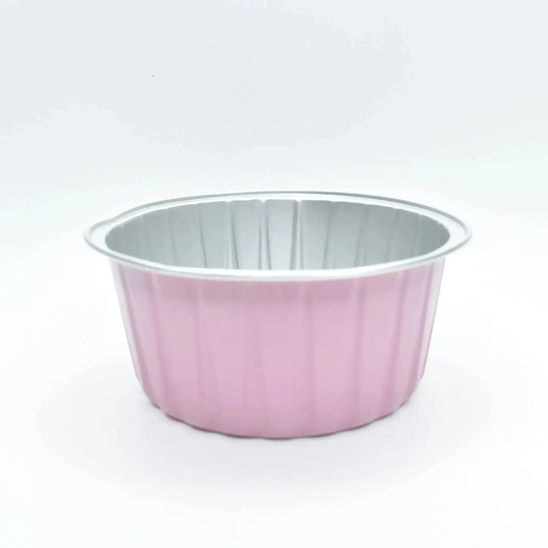 2603-19 CL079 Multicolour Round Foil Containers With Lid 10 Piece Pack