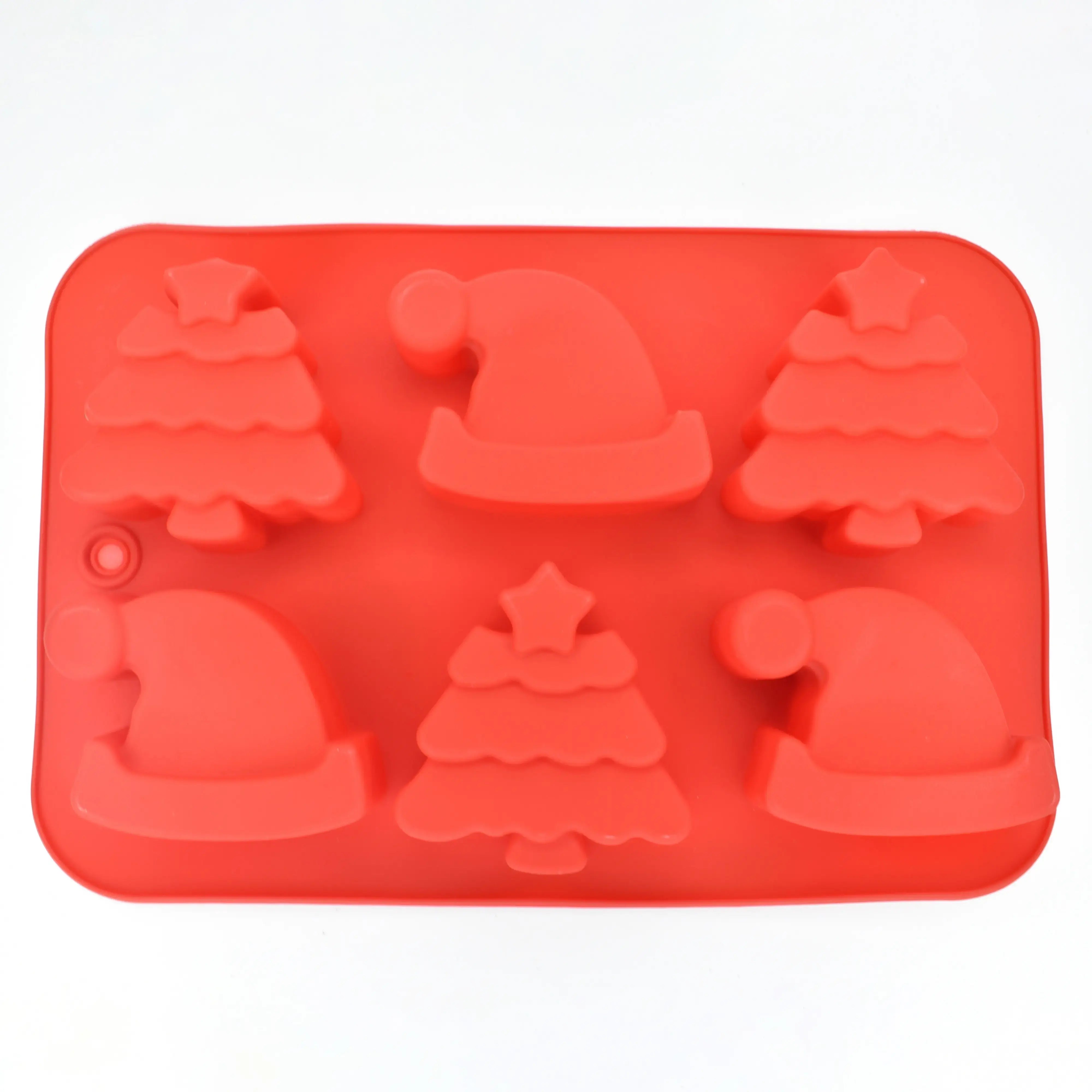 Christmas Chocolate Mold Design 3 Red CM010