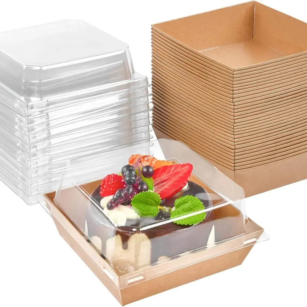 Loaf mold Liner With Lid | (Pack Of 10PCS) | CL051