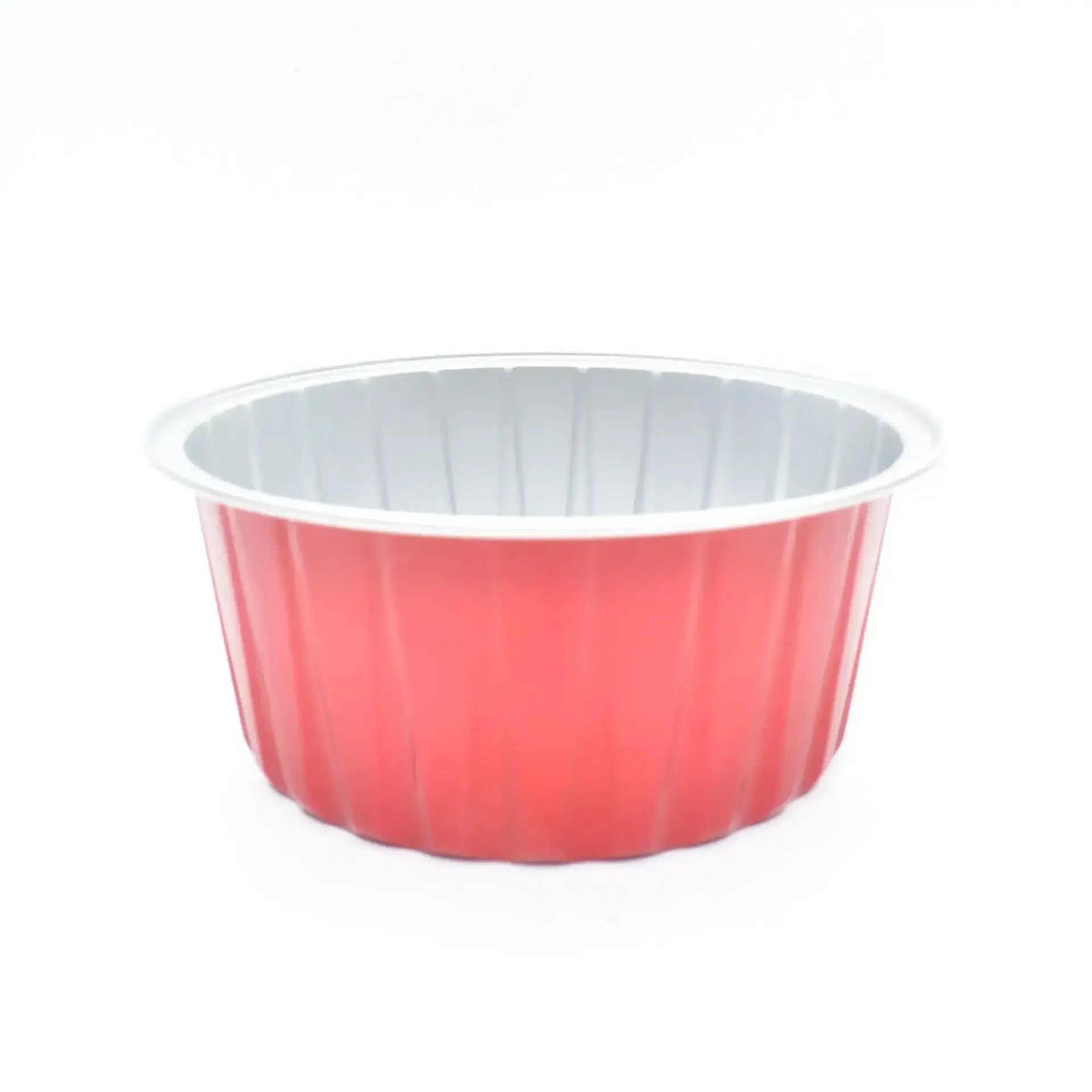 2603-19 CL079 Multicolour Round Foil Containers With Lid 10 Piece Pack