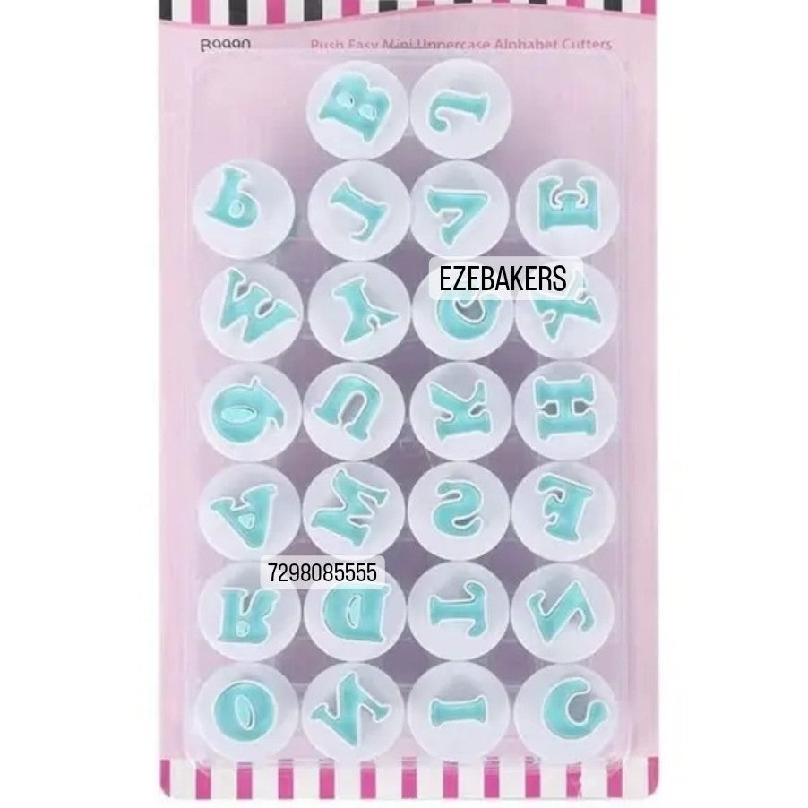 Uppercase Alphabet Plunger CT055