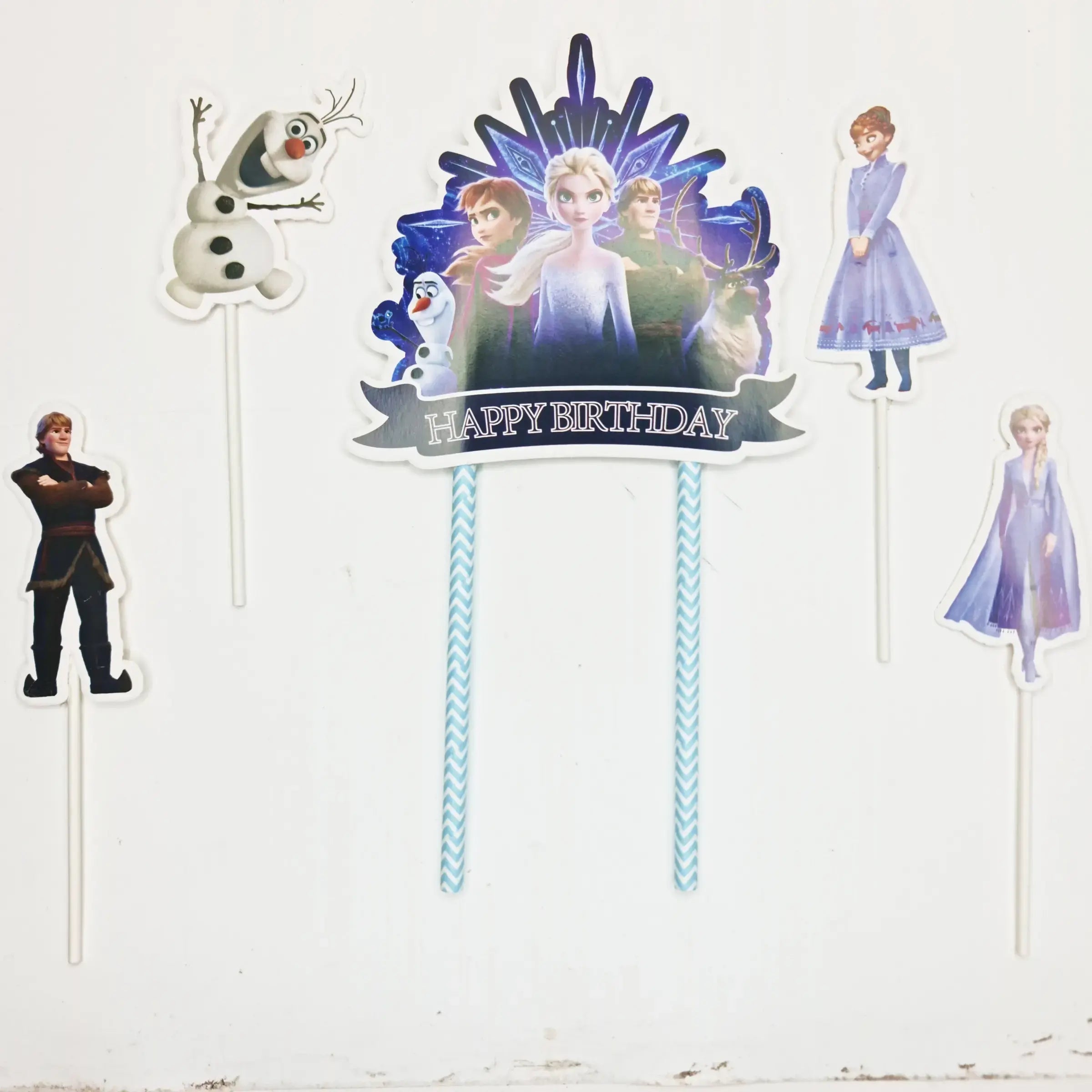 Paper Cartoon Themed Cake Topper (Multiple Designs) TPR005