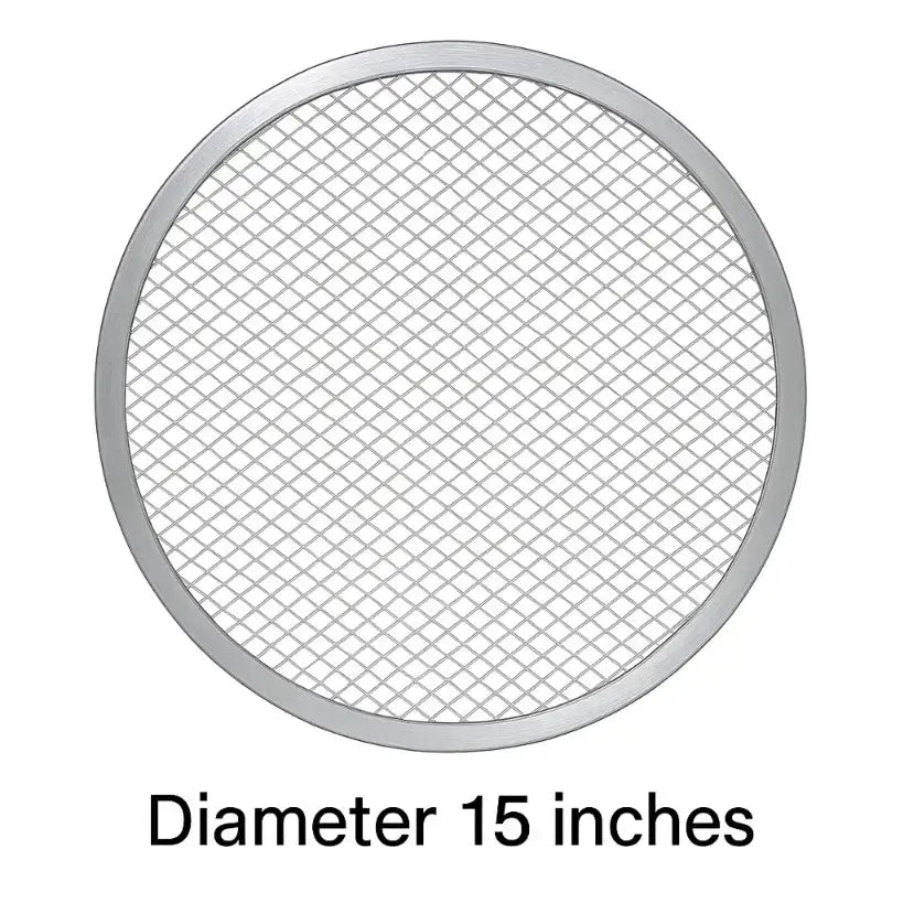 Aluminum Pizza Mesh Screen – Round Baking Tray (Multiple Sizes)