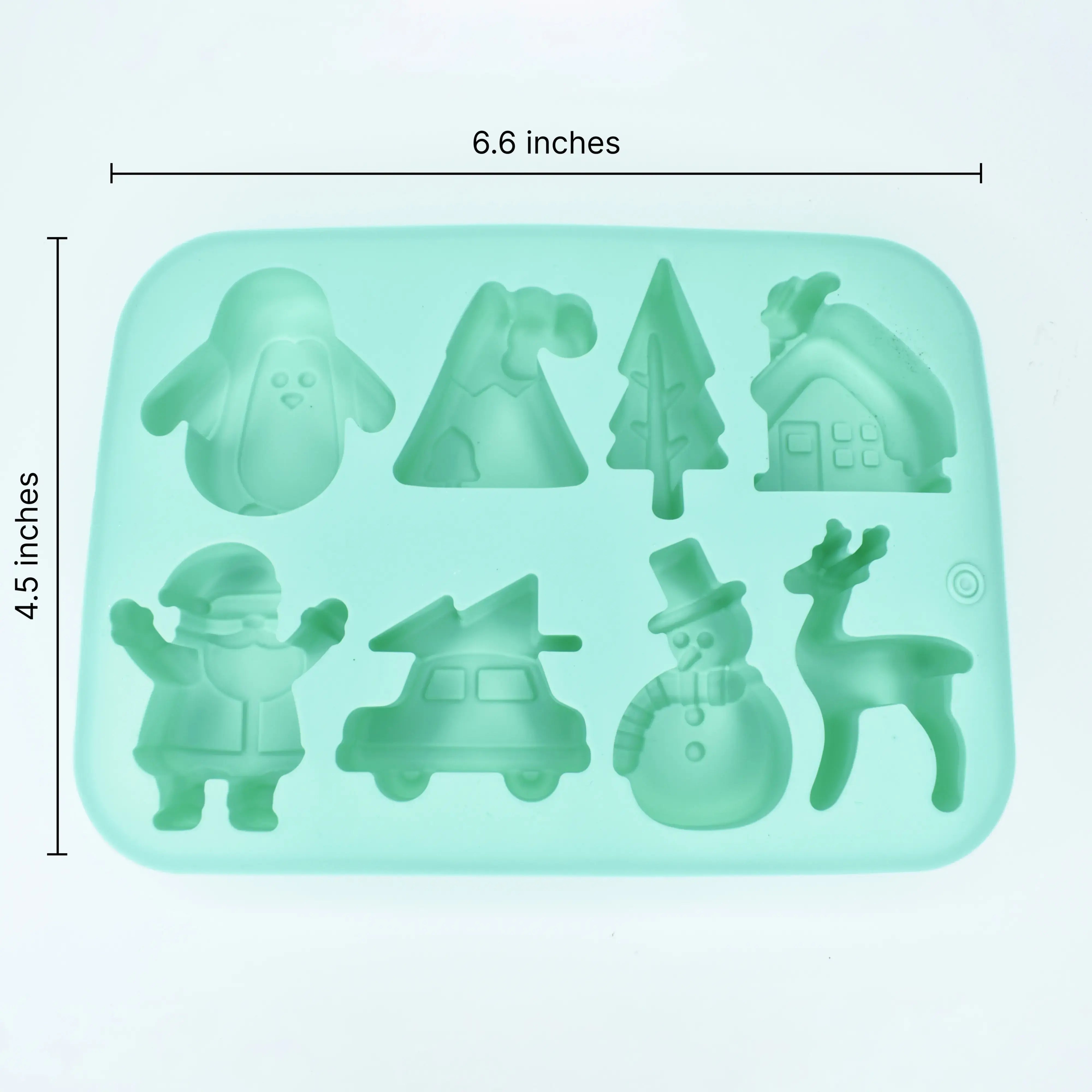 Christmas Chocolate Mold Design 3 Green  CM002