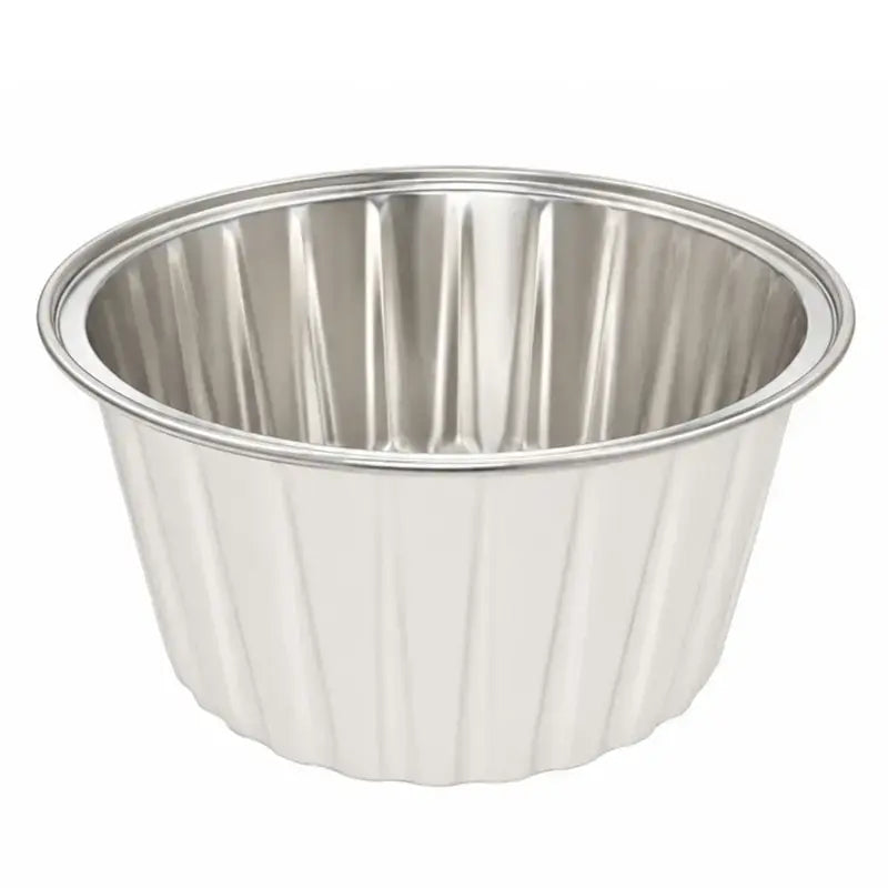 2603-19 CL079 Multicolour Round Foil Containers With Lid 10 Piece Pack
